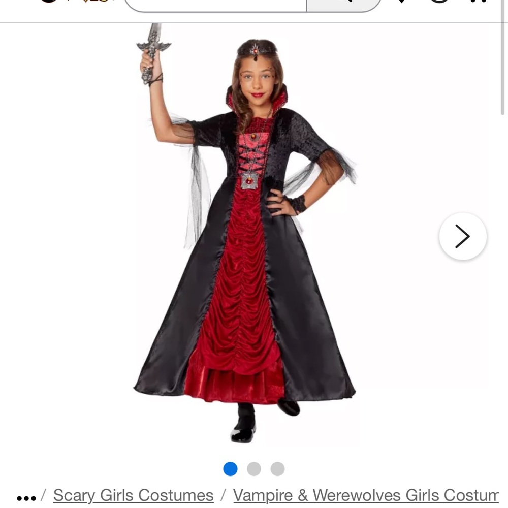 Vampire girls Halloween costume